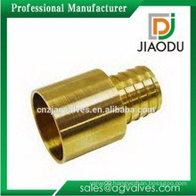 1'' china manufacture high quality brass pvc pipe fittings male round or hexagon adapter